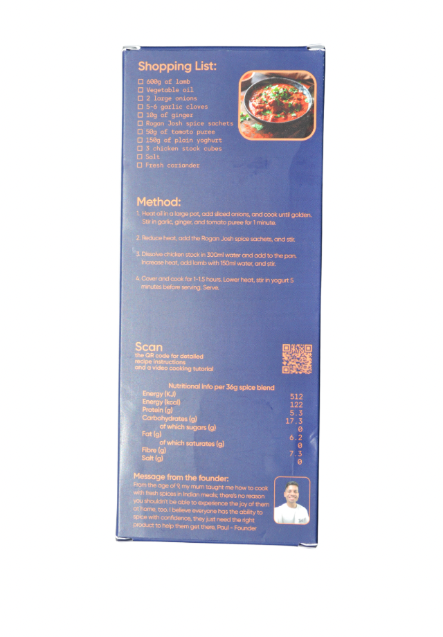 Rogan Josh Spice Blend - 3 Pack