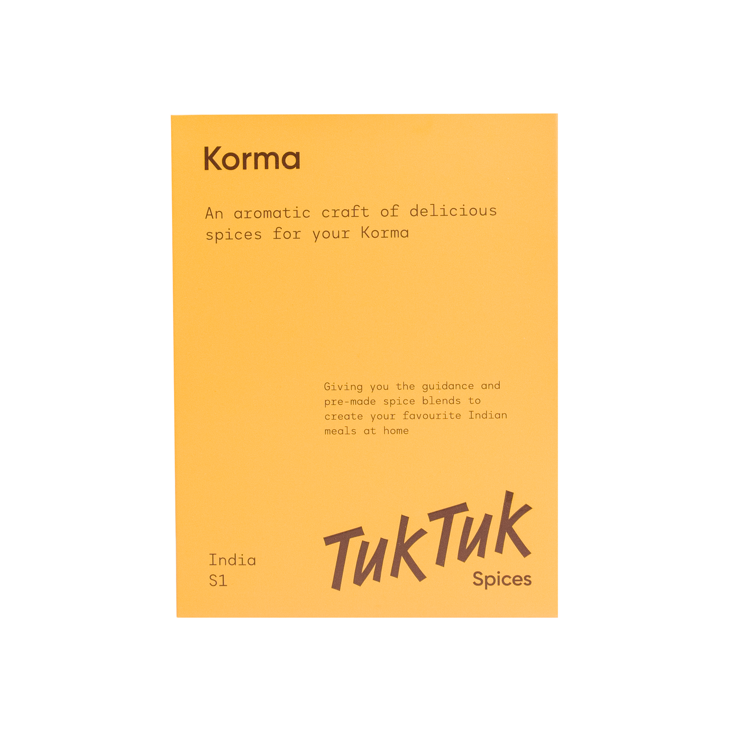 Korma Spice Sachet