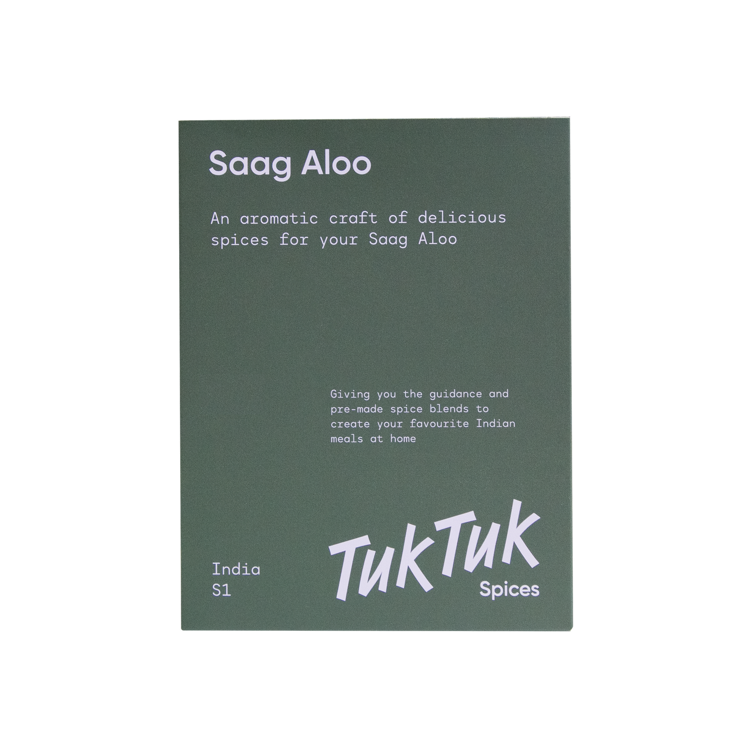 Saag Aloo Spice Sachet
